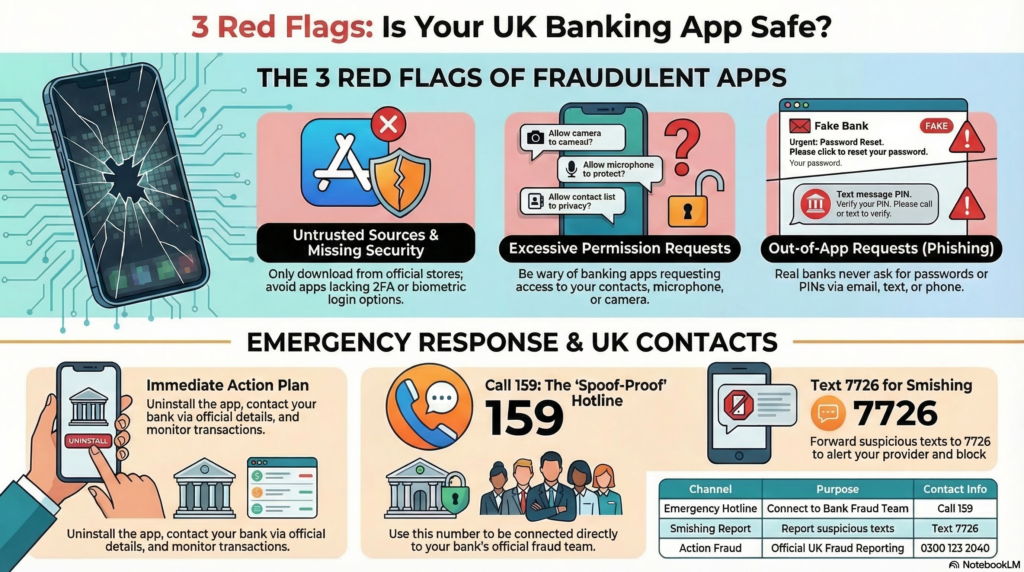 Cyber Safety 5 Red Flags in UK Mobile Banking Apps